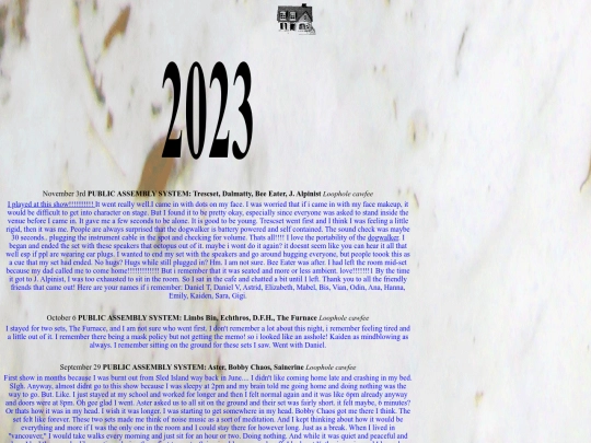 showlog screenshot