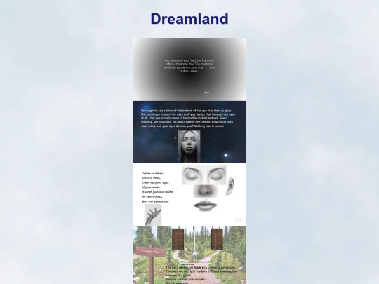 Dreamland screenshot