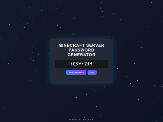 password screenshot