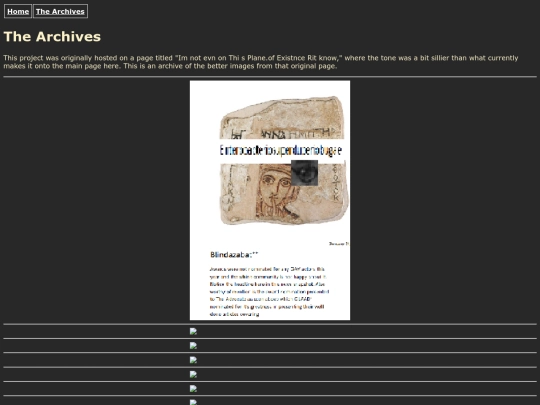 archives screenshot