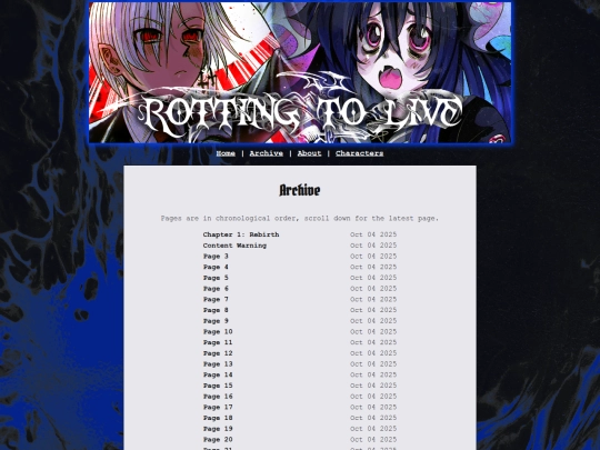archive screenshot