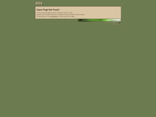 not_found screenshot