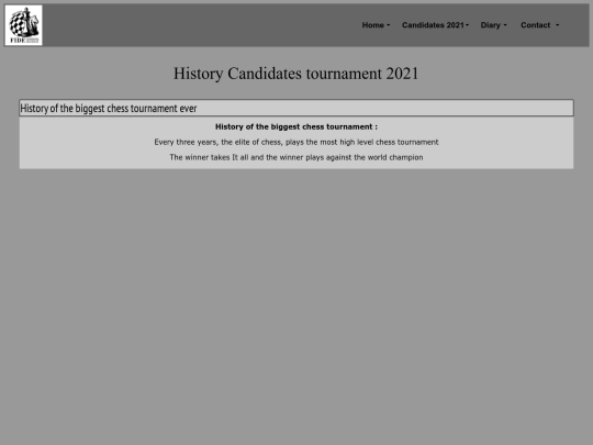 history screenshot