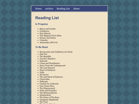 readlist screenshot