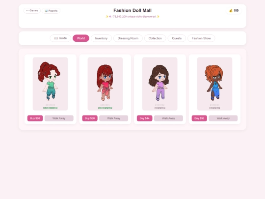 games/doll-mall screenshot