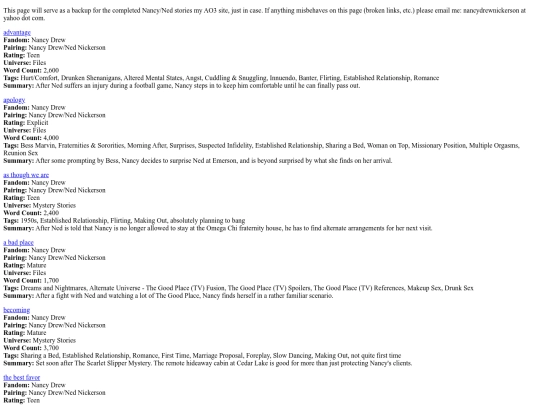 writing-index screenshot