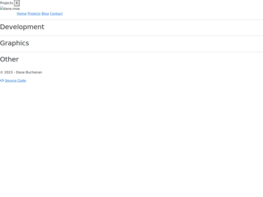 projects screenshot