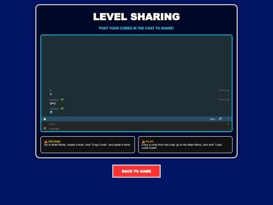 levels screenshot