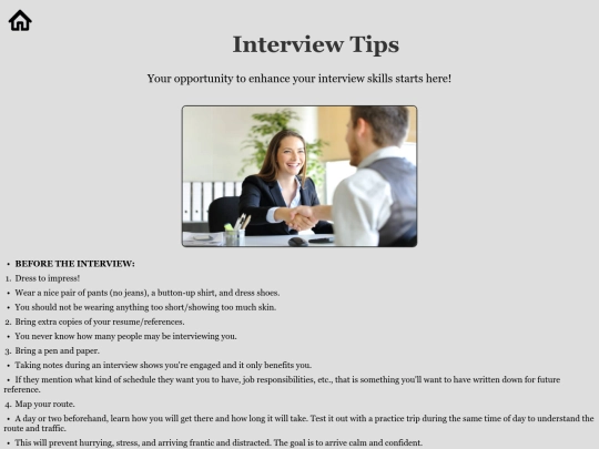 InterviewTips screenshot