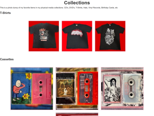 Collections/Collections screenshot