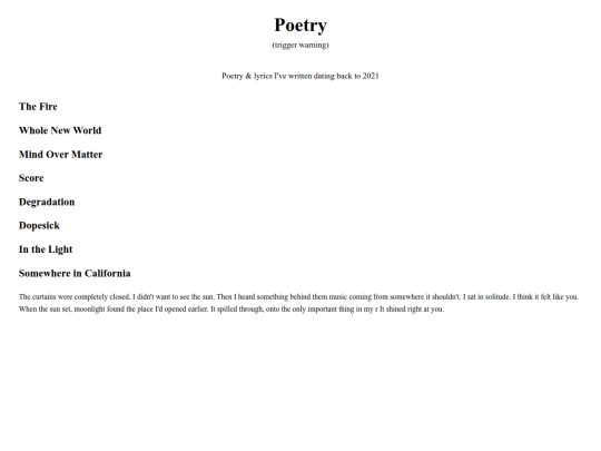 Poetry/Poetry screenshot