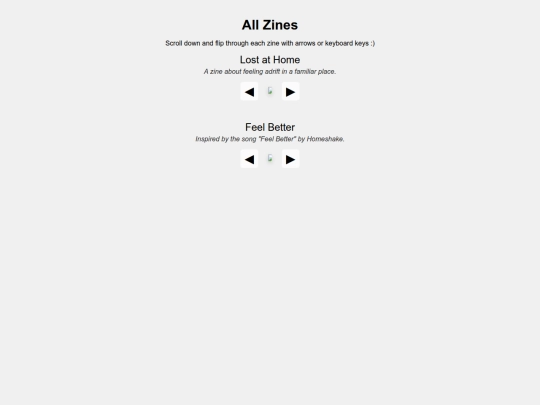 Zines/Zine screenshot