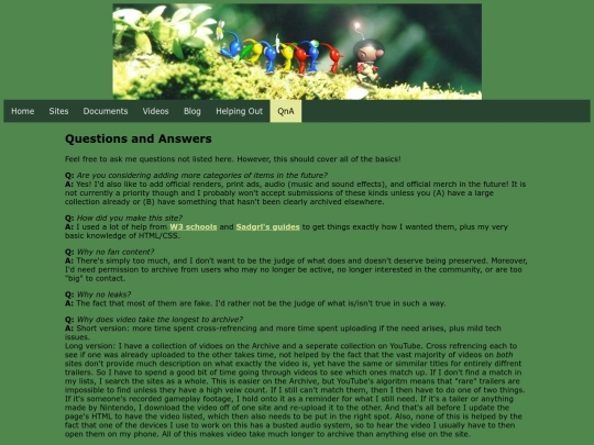 q-and-a screenshot