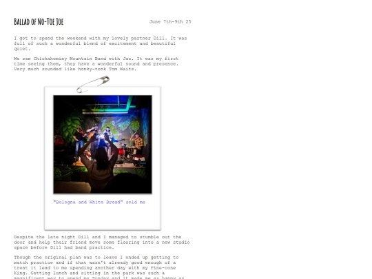 journal/entry/june25 screenshot