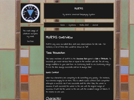 systems/murps screenshot