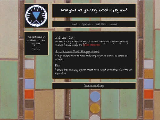 systems/systems screenshot