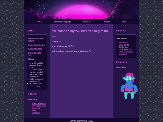 test screenshot