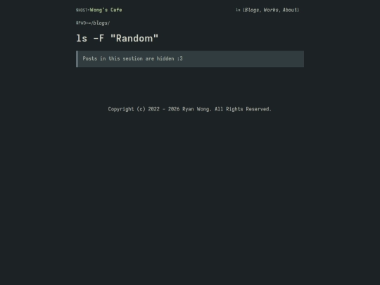 blog/random screenshot