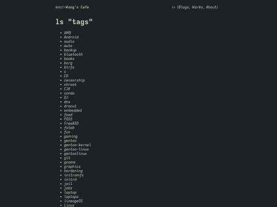 tags screenshot