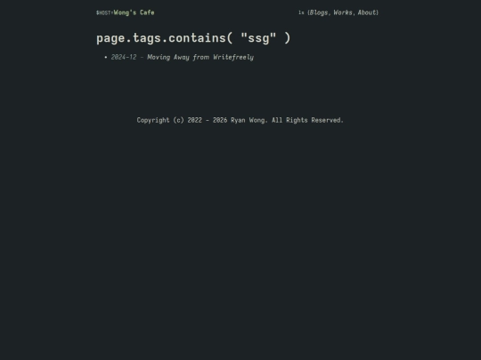 tags/ssg screenshot