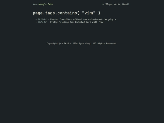 tags/vim screenshot