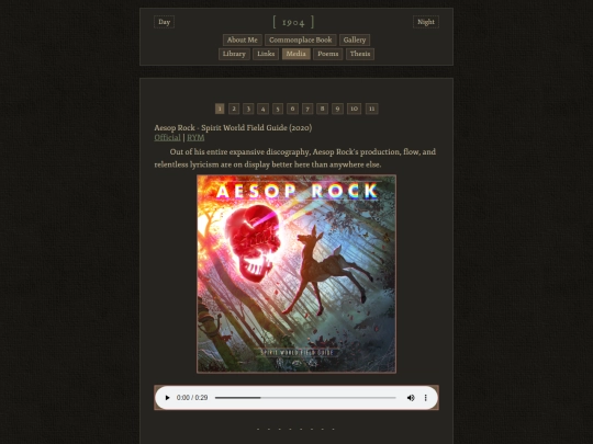 albums screenshot