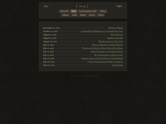 blog screenshot