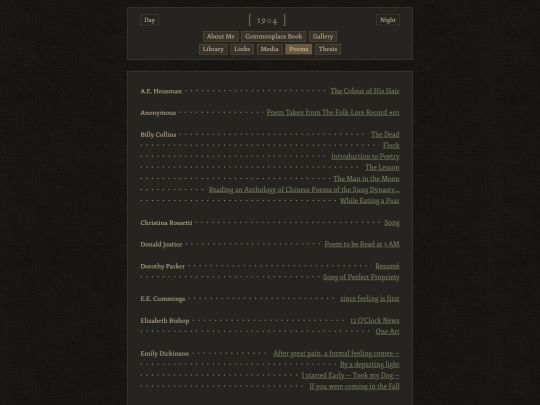 poems screenshot