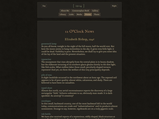 poems/12-o-clock-news screenshot