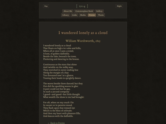 poems/lonely-as-a-cloud screenshot