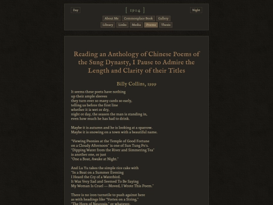 poems/reading-an-anthology screenshot