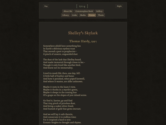 poems/shelleys-skylark screenshot