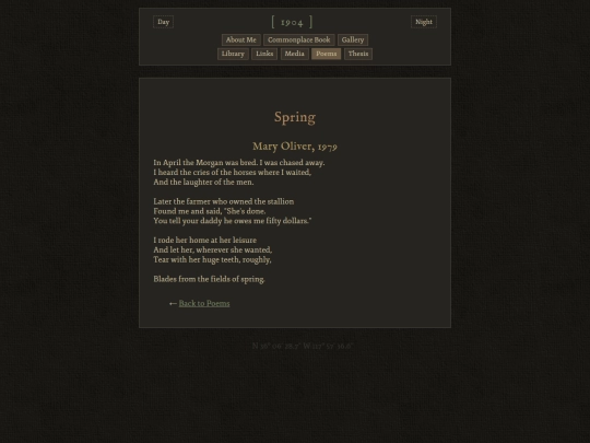 poems/spring screenshot