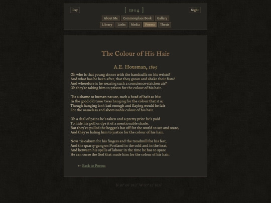 poems/the-colour-of-his-hair screenshot