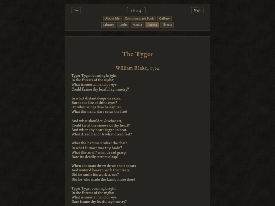 poems/the-tyger screenshot