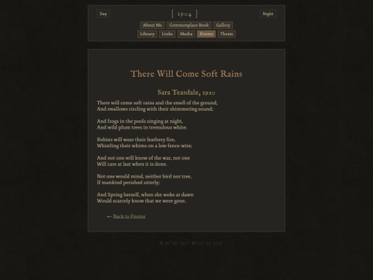poems/there-will-come-soft-rains screenshot