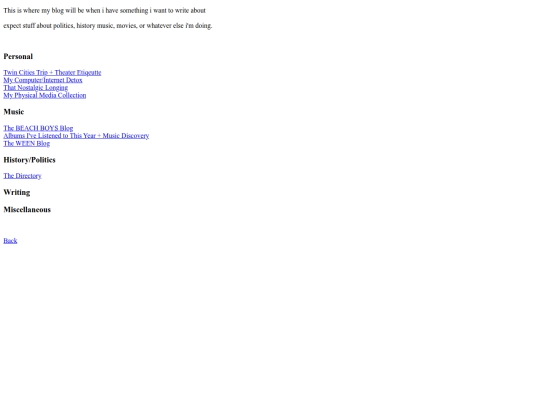 blog screenshot
