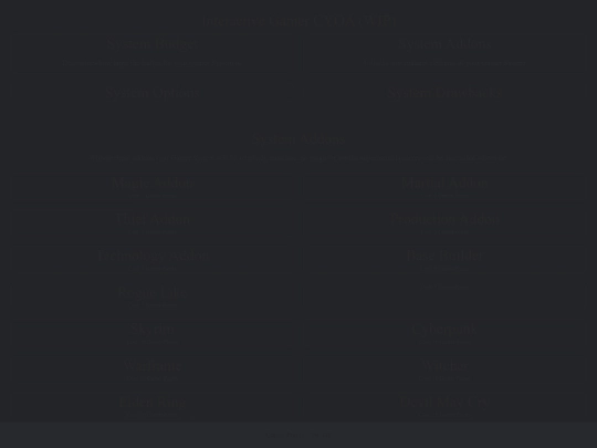 Gamer_CYOA screenshot