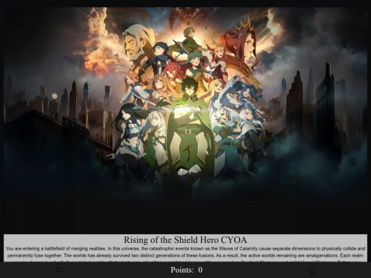 Rising_of_the_Shield_Hero_CYOA screenshot