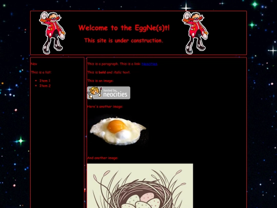 index screenshot