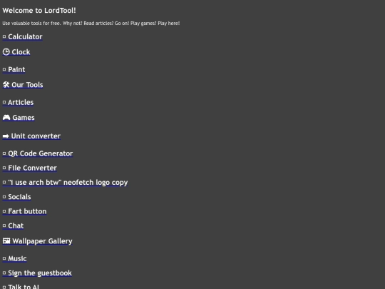 index screenshot