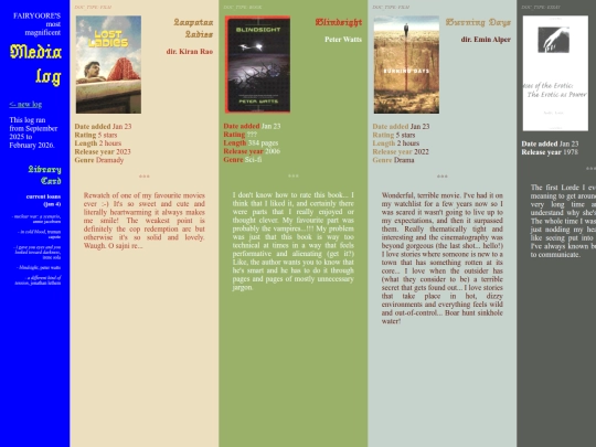 archive/medialog1 screenshot