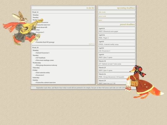 diaries/sem2 screenshot