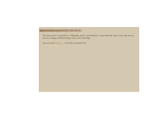 my_writing/hauntthishouse screenshot