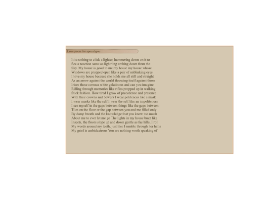 my_writing/lovepoemforapocalypse screenshot