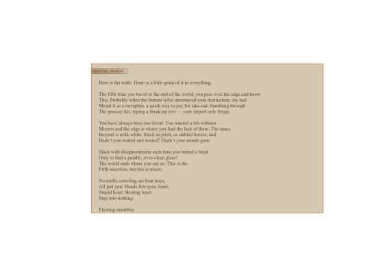 my_writing/shorelineshadow screenshot
