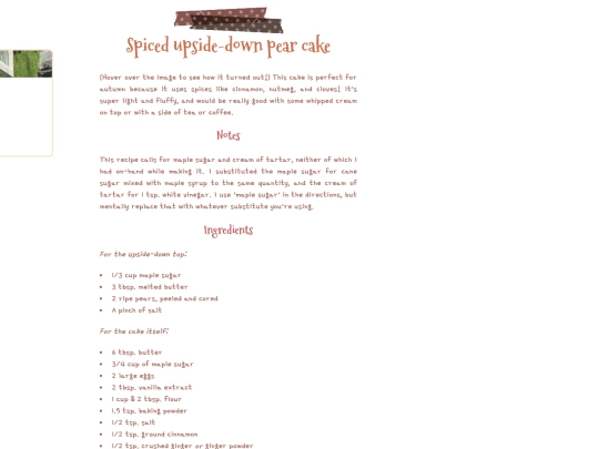 recipes/sweets/upsidedownpearcake screenshot