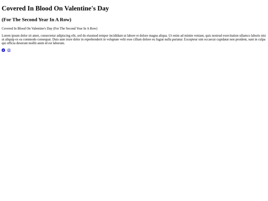 coveredinbloodonvalentinesday screenshot