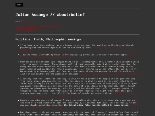 assange screenshot