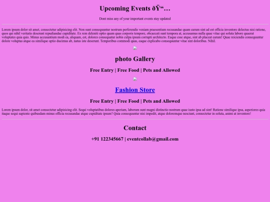 event screenshot